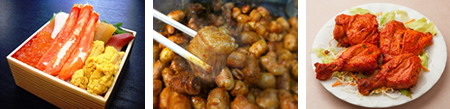 超満腹食堂のメニュー例